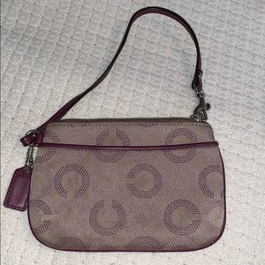 Coach wristlet